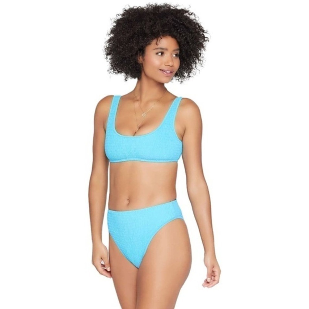 L*Space Barlette Bitsy Bikini Bottoms NWT Size Large Aquarius - Picture 8 of 15